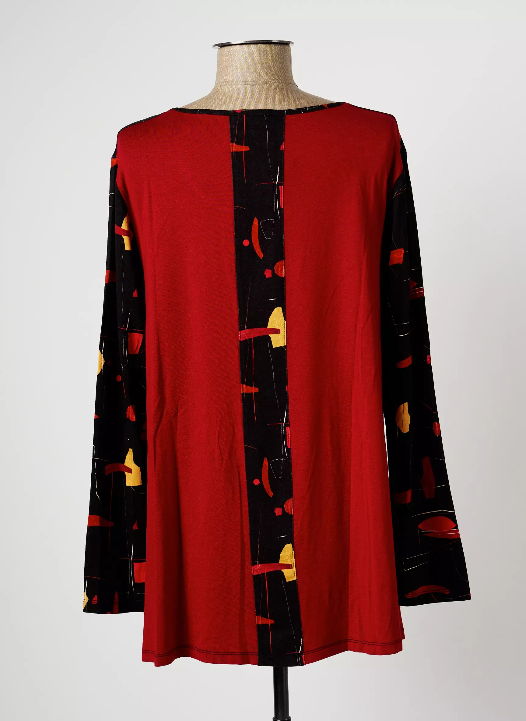G Oze Tshirts Femme couleur rouge
