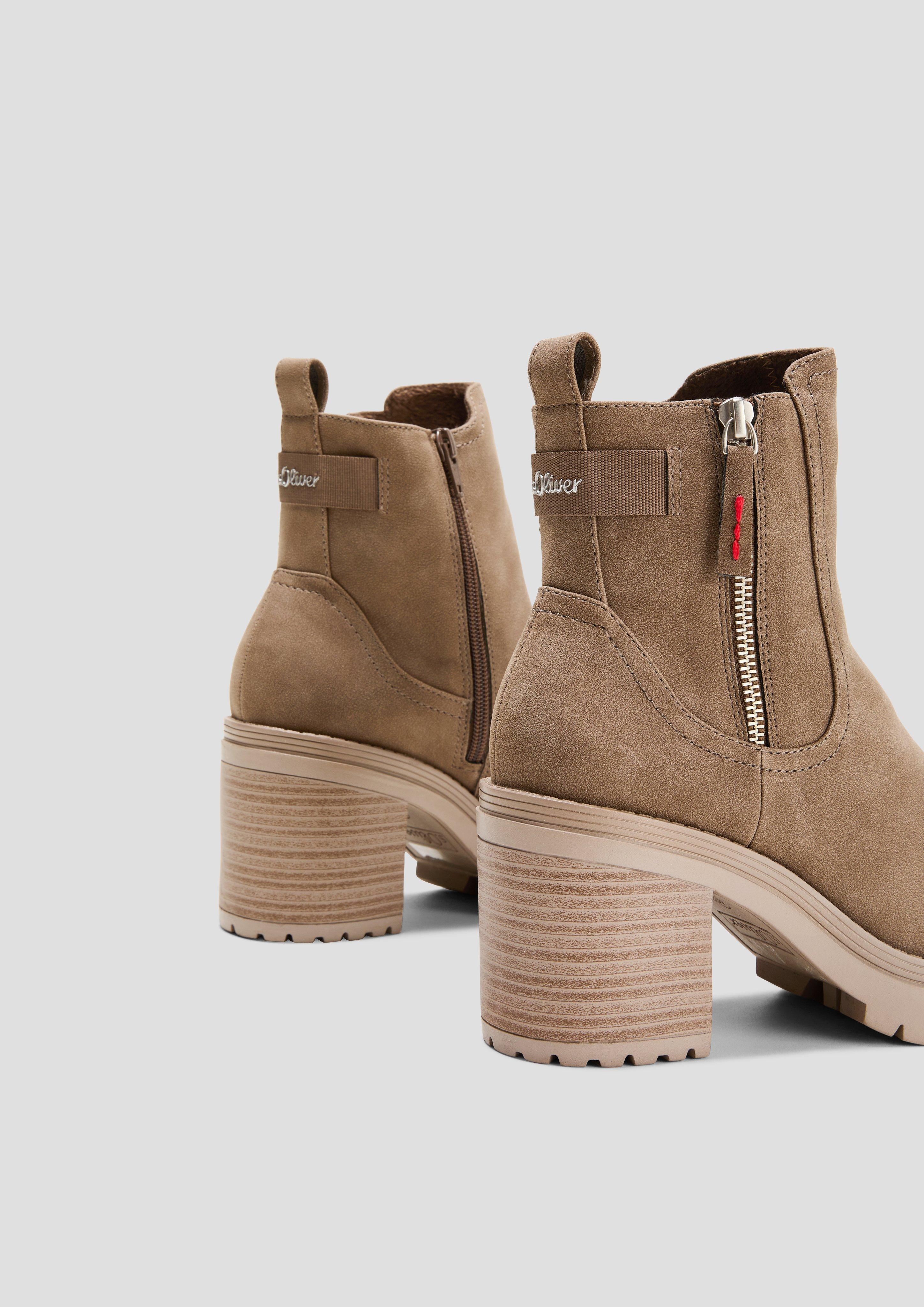 Stiefeletten mit Blockabsatz  6008535-341
