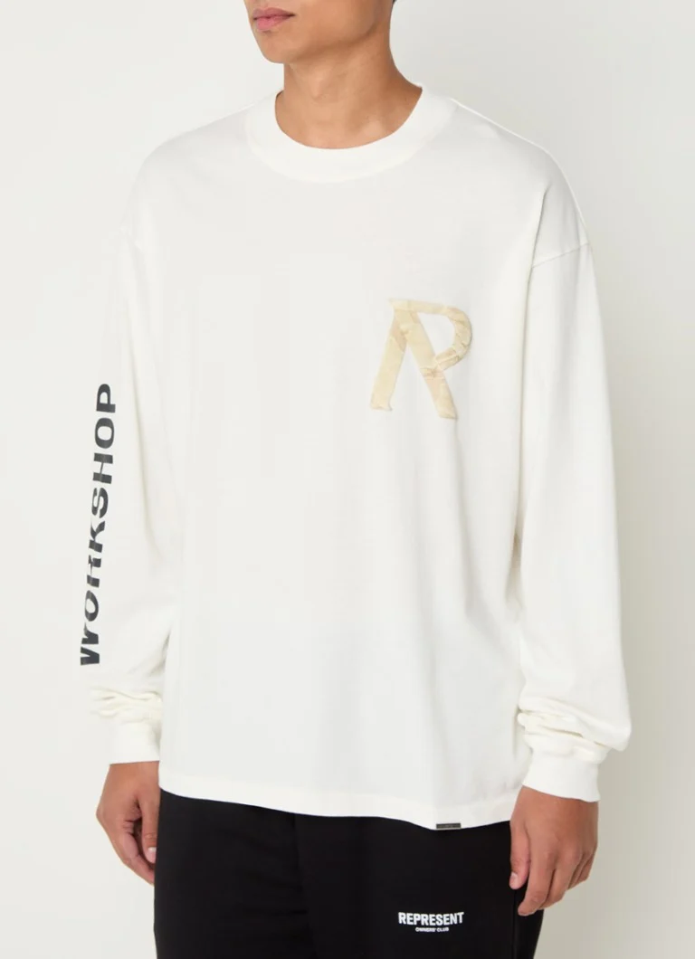 Represent Masking Tape long sleeve with logo and back print
