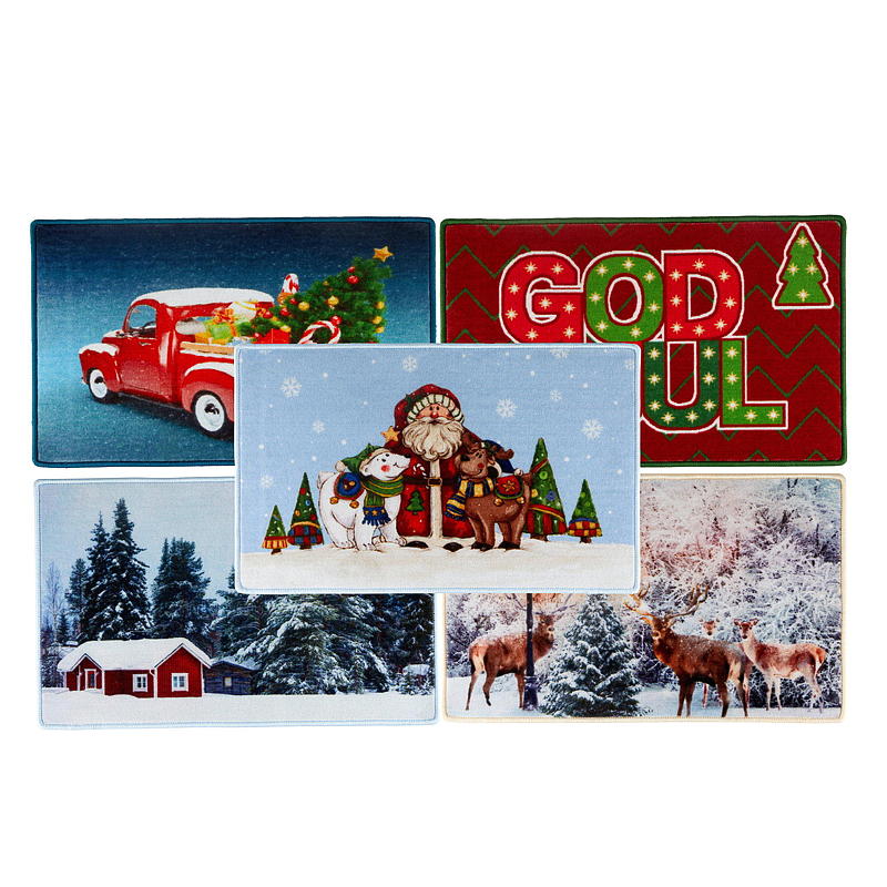 Home Dørmatte 48x78 cm print vinter