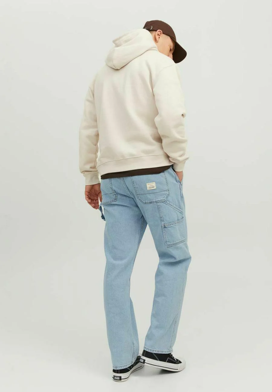 Jack & Jones JJIEDDIE JJUTILITY - Vaqueros holgados