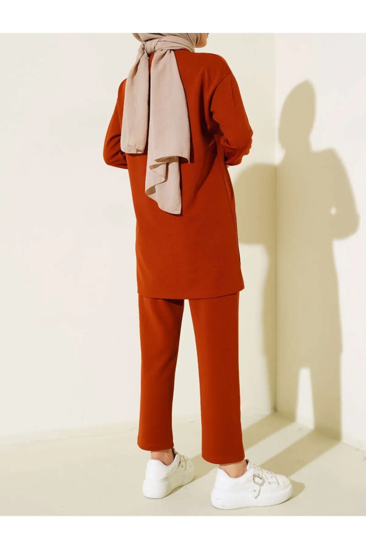 VOLT CLOTHİNG  Damen-Doppelanzug mit Çima-Muster