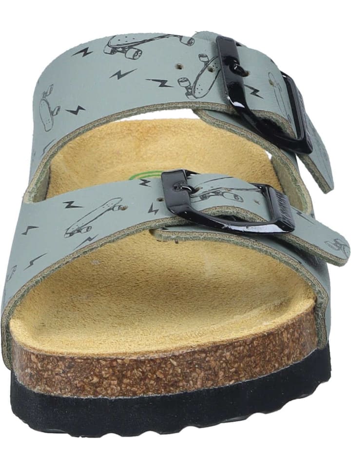 Dr. BRINKMANN Klassische Pantoletten in khaki günstig kaufen