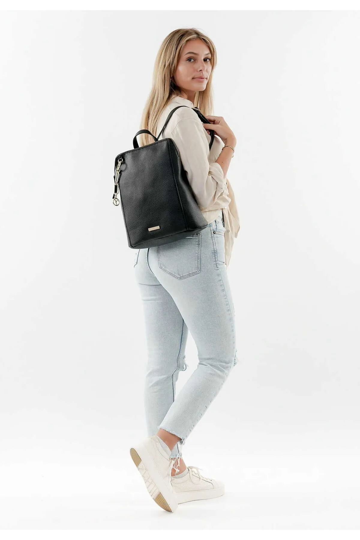 SURI FREY  Rucksack - Schwarz - Unifarben