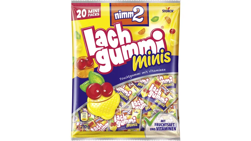 nimm2 Lachgummi Minis 210 g