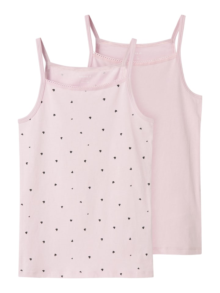 name it Unterhemden 2er Pack NKFSTRAP TOP WINSOME HEARTS in winsome orchid günstig kaufen