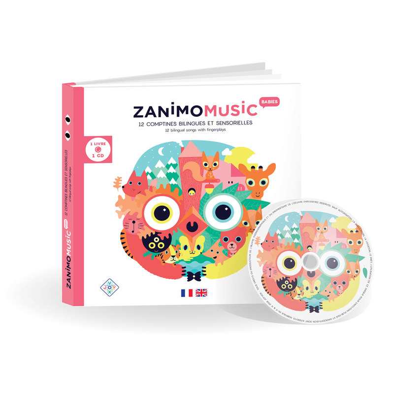 Livre-CD Les Zanimomusic Babies - Joyvox