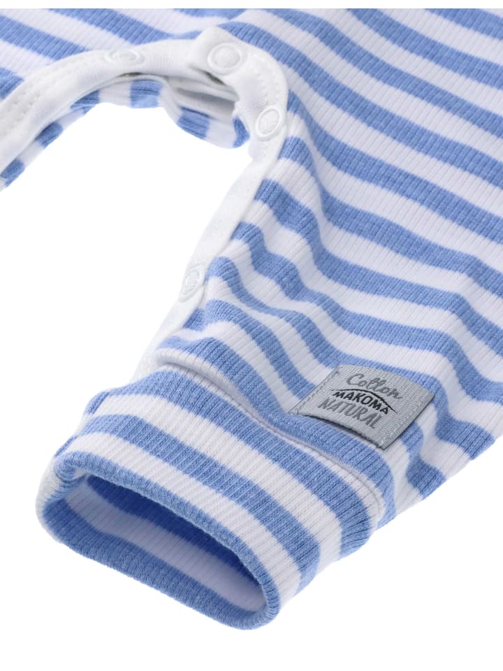 Makoma Strampler Greco in blau weiß günstig kaufen 86
