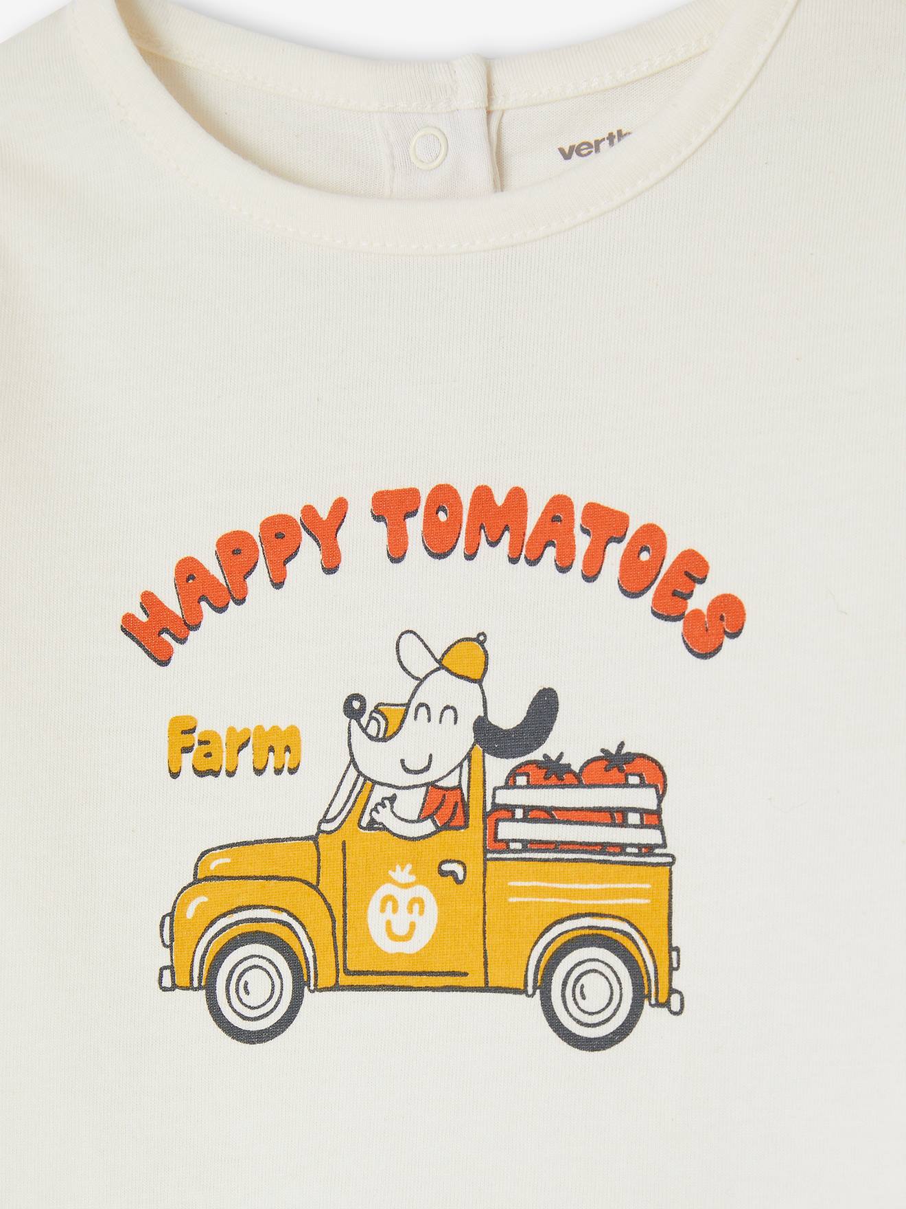 Vertbaudet Baby T-Shirt Oeko-Tex - wollweiß