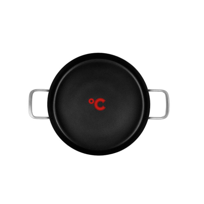 Cuisine Chef Stekegryte ø 28 cm lav m/glasslokk Chef