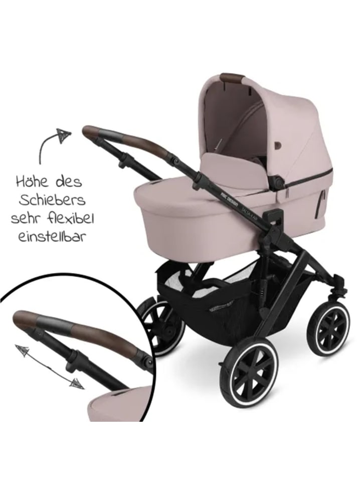 ABC-Design 3in1 Kinderwagen-Set Salsa 4 Air - inkl. in rosa,schwarz günstig kaufen onesize