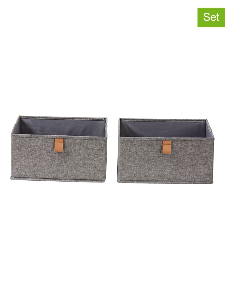 STORE IT 2er-Set: Organizer in Grau - (B)30 x (H)15 x (T)30 cm günstig kaufen onesize