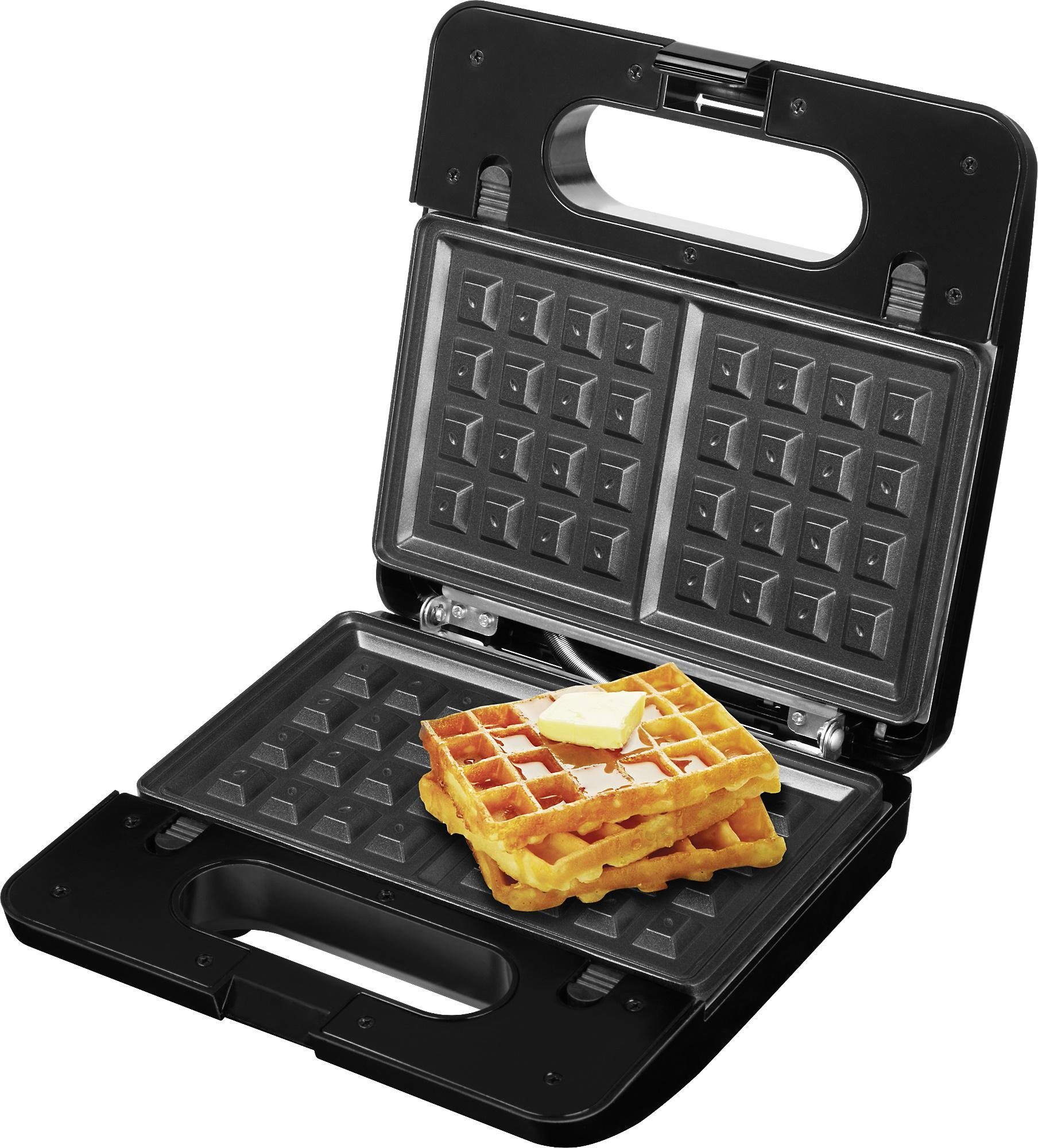 ECG Sandwichmaker S 3173 3in1 Triangle, 750 W, 3 Sätze austauschbarer Platten