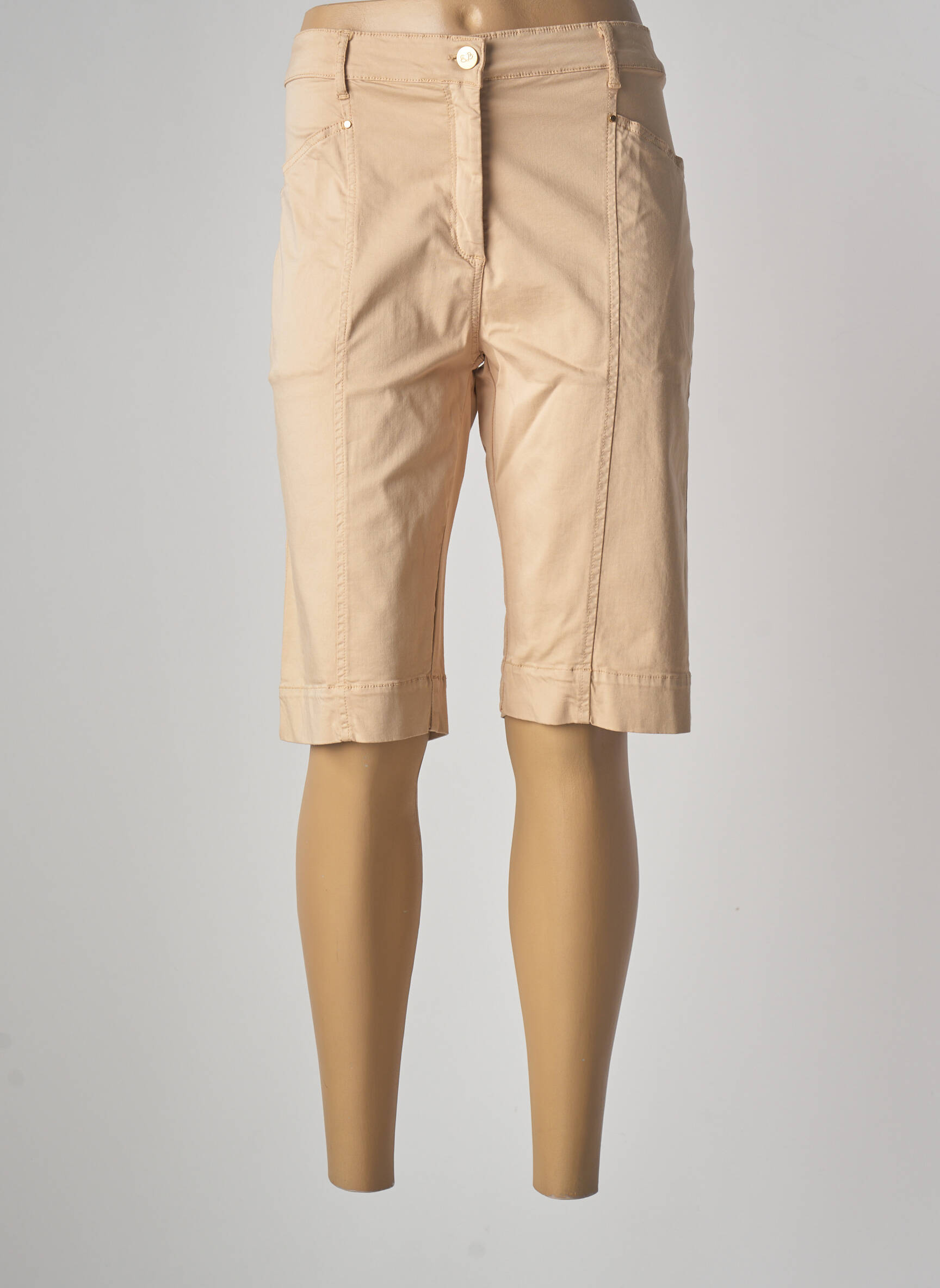 Paul Brial Bermudas Femme couleur beige