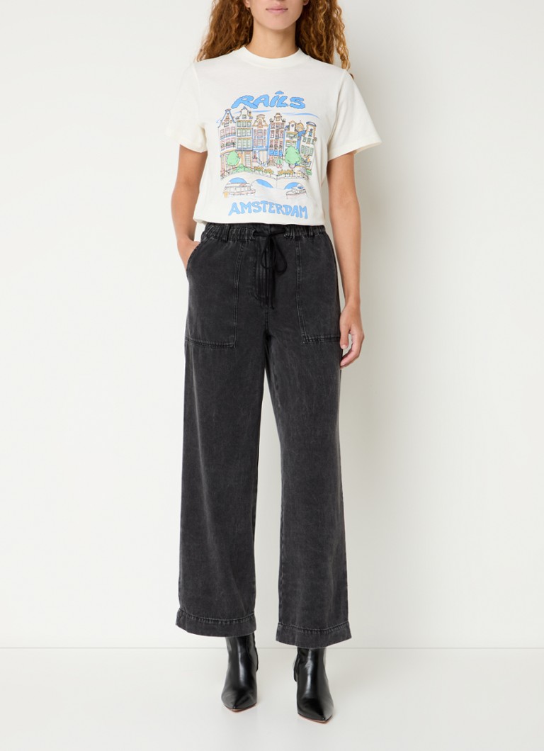 Rails Boyfriend T-shirt with logo print