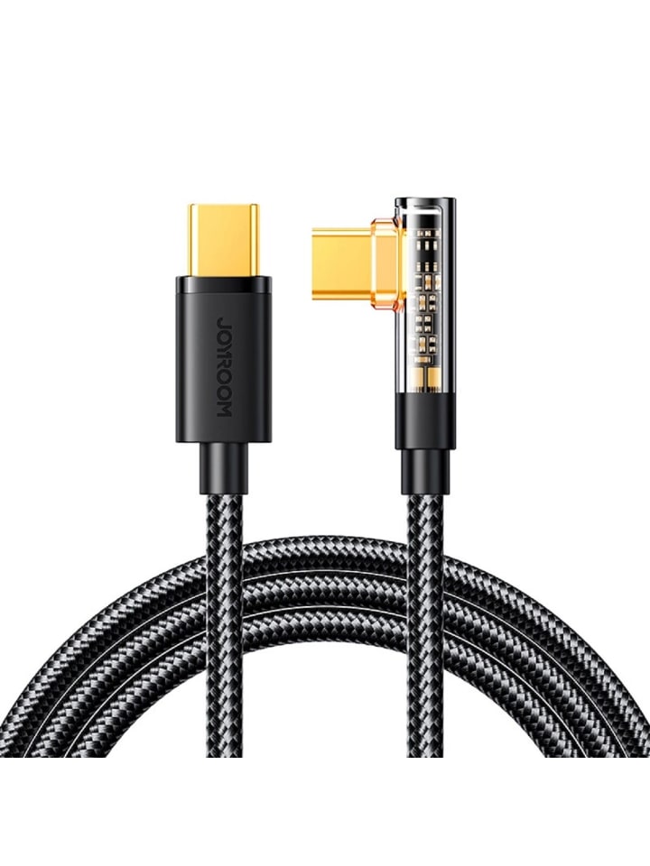 COFI 1453 Gaming-Kabel USB-C (gewinkelt) zu USB-C (gerade) 100 W 1,2 m in Schwarz günstig kaufen 1200