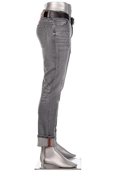 Alberto Bike, Jeans Bike, Regular Fit, Baumwolle T400® 10oz, graphit