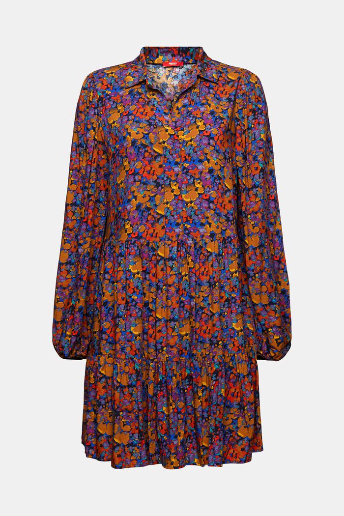 Minikleid mit Print, LENZING™ ECOVERO™