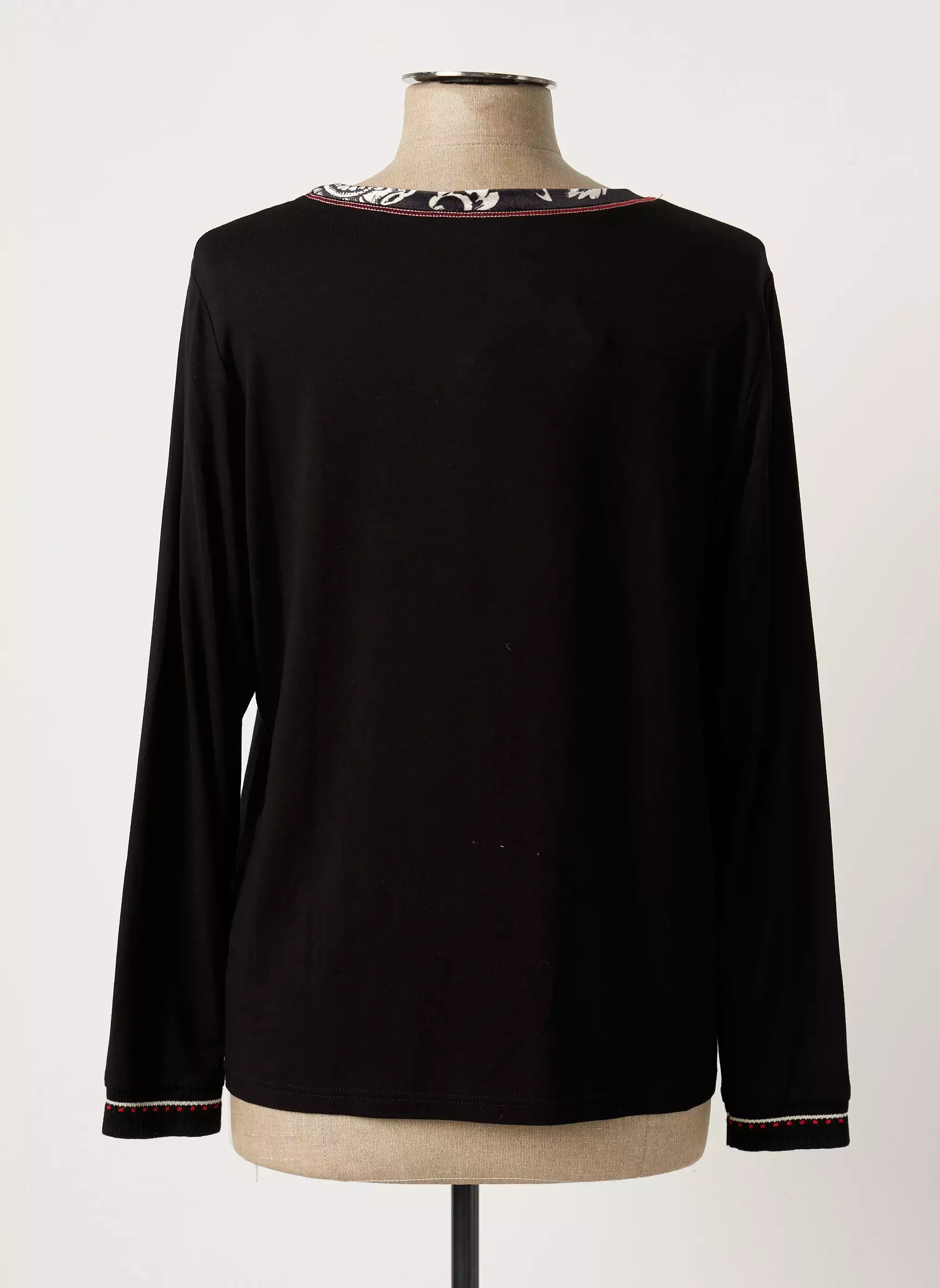 Pause Cafe Tops Femme couleur noir