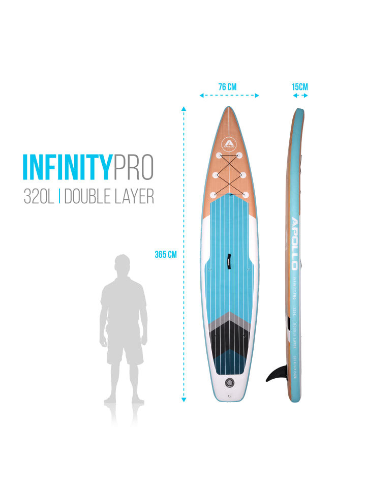 Apollo Aufblasbares Stand Up Paddle Board 