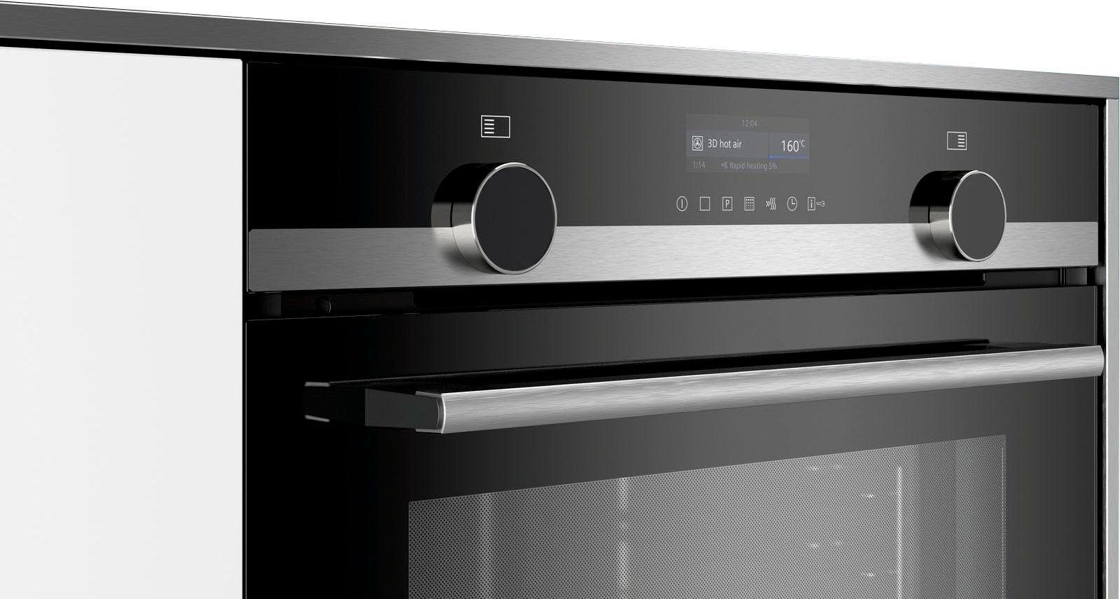 SIEMENS Einbaubackofen iQ500 HB579GBS0, mit Teleskopauszug nachrüstbar, Pyrolyse-Selbstreinigung