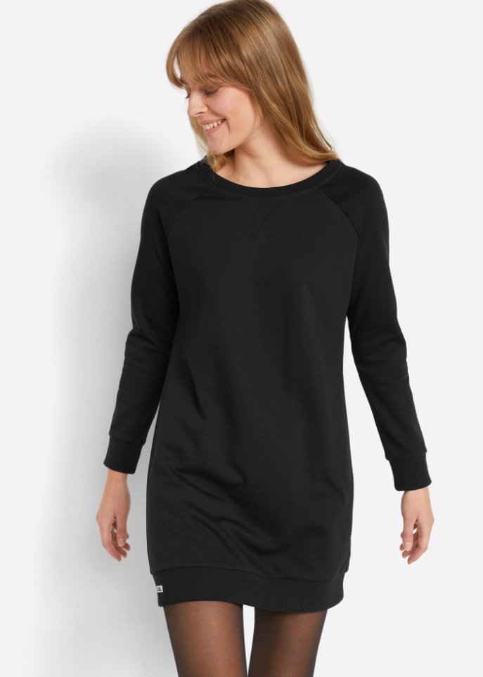 Sweatkleid mit Raglanärmeln