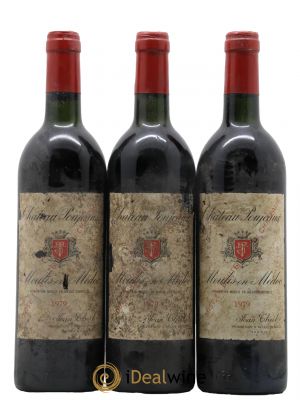 Château Poujeaux  1979 - Lot de 3 Bouteilles