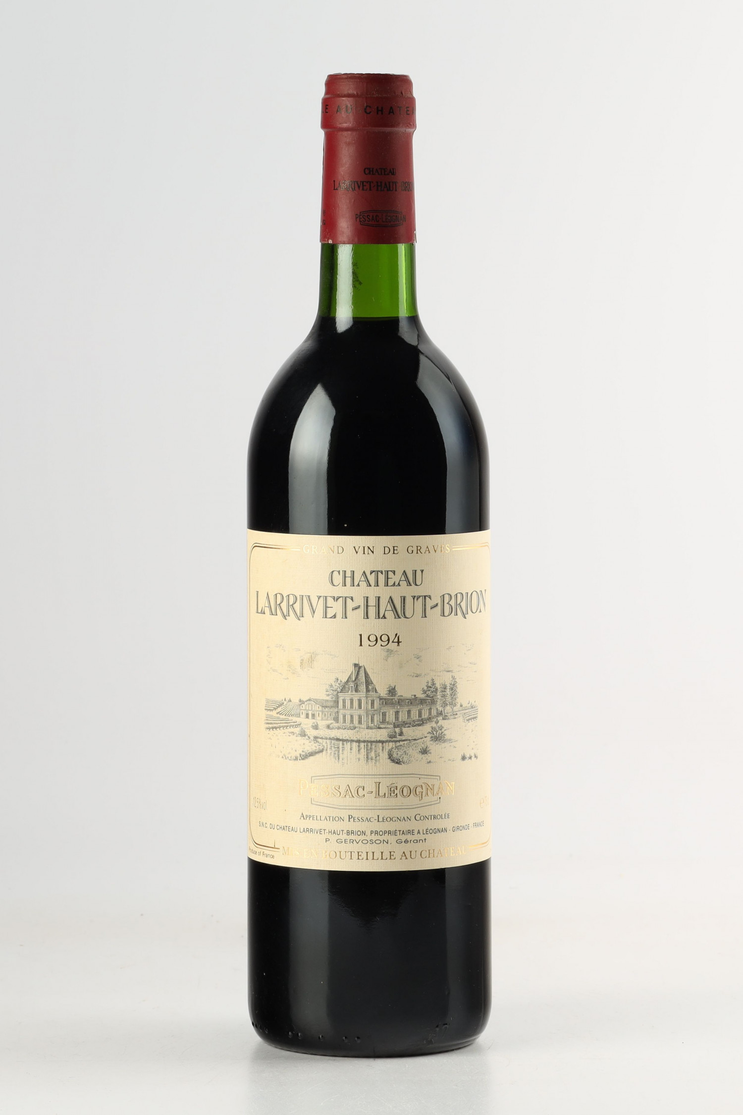 Vin 1994 CHÂTEAU LARRIVET HAUT BRION 1994, Pessac Leognan. Vin ancien - SoDivin