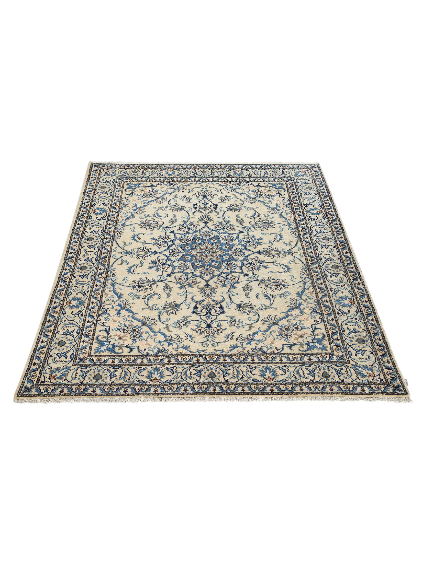 Kaschmar Nain 12 Lah ca. 170 x 235 cm, Unikat / Einzelstück