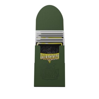 Dragon Shield: Cube Shell Box – Forest Green (8)