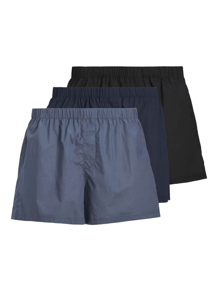 JACK & JONES PLUS Boxershorts in Vintage Indigo günstig kaufen