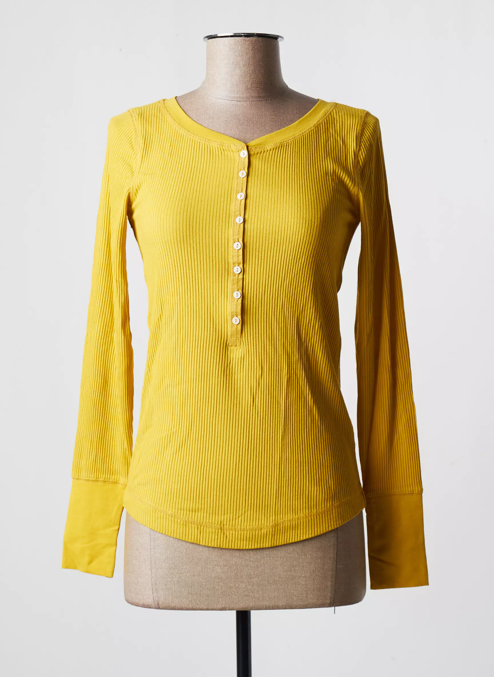Esprit Tshirts Femme couleur jaune