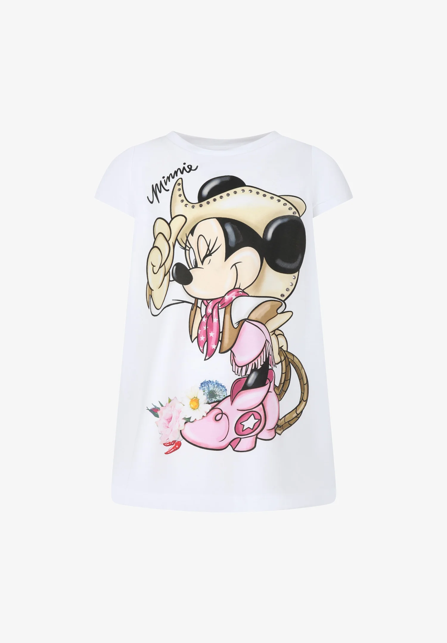 Camiseta Monnalisa con estampado