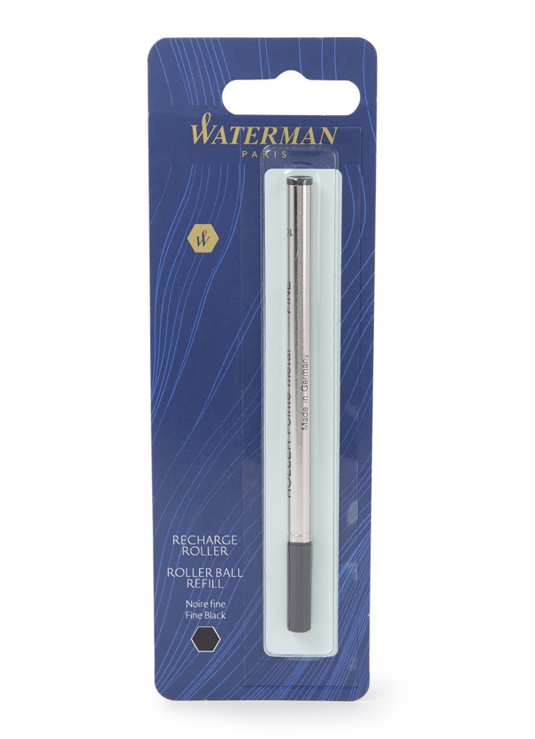Recharge pour stylo roller Waterman F noir