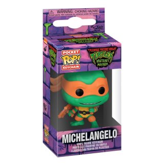 Teenage Mutant Ninja Turtles POP! Vinyl Schlüsselanhänger 4 cm Michelangelo