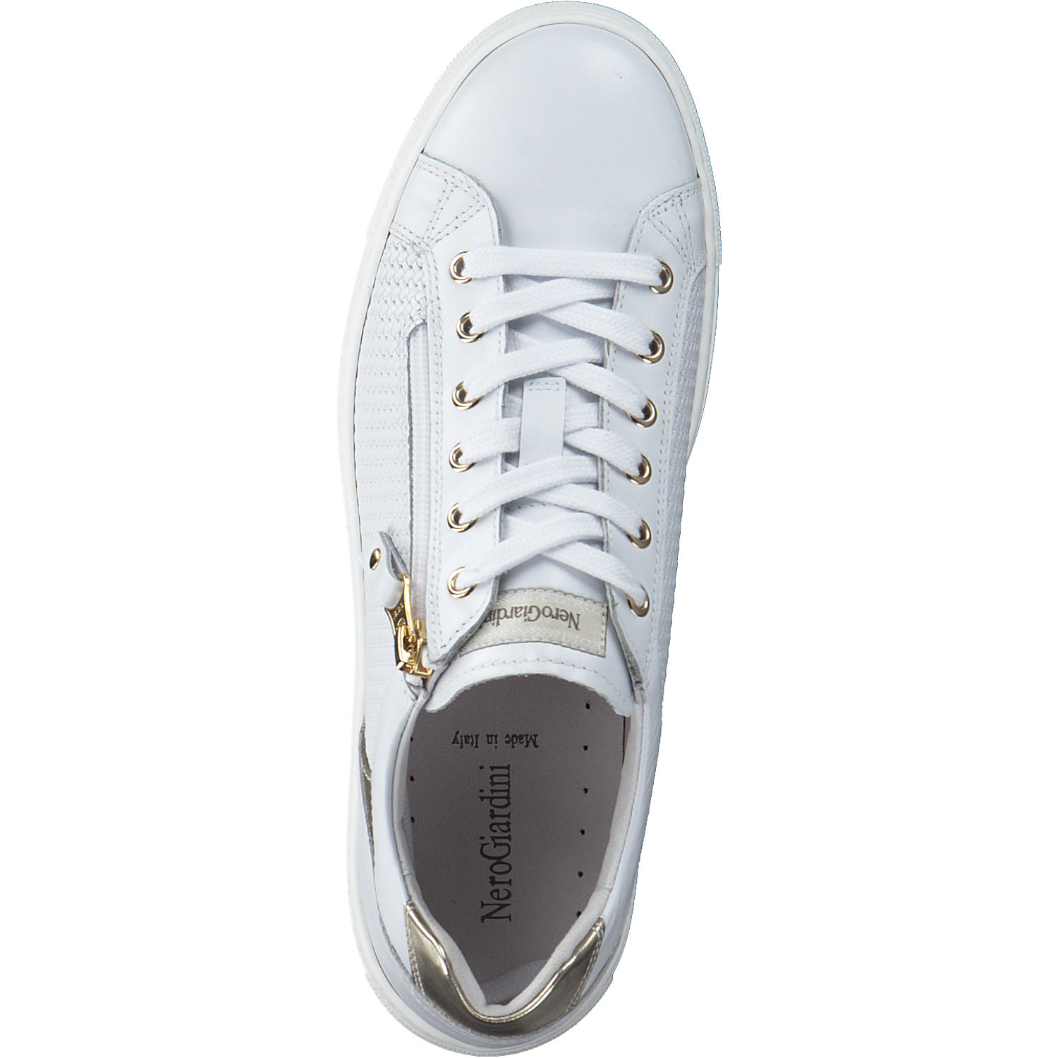 NeroGiardini E010652D, Sneakers Low, Damen, bianco/specc