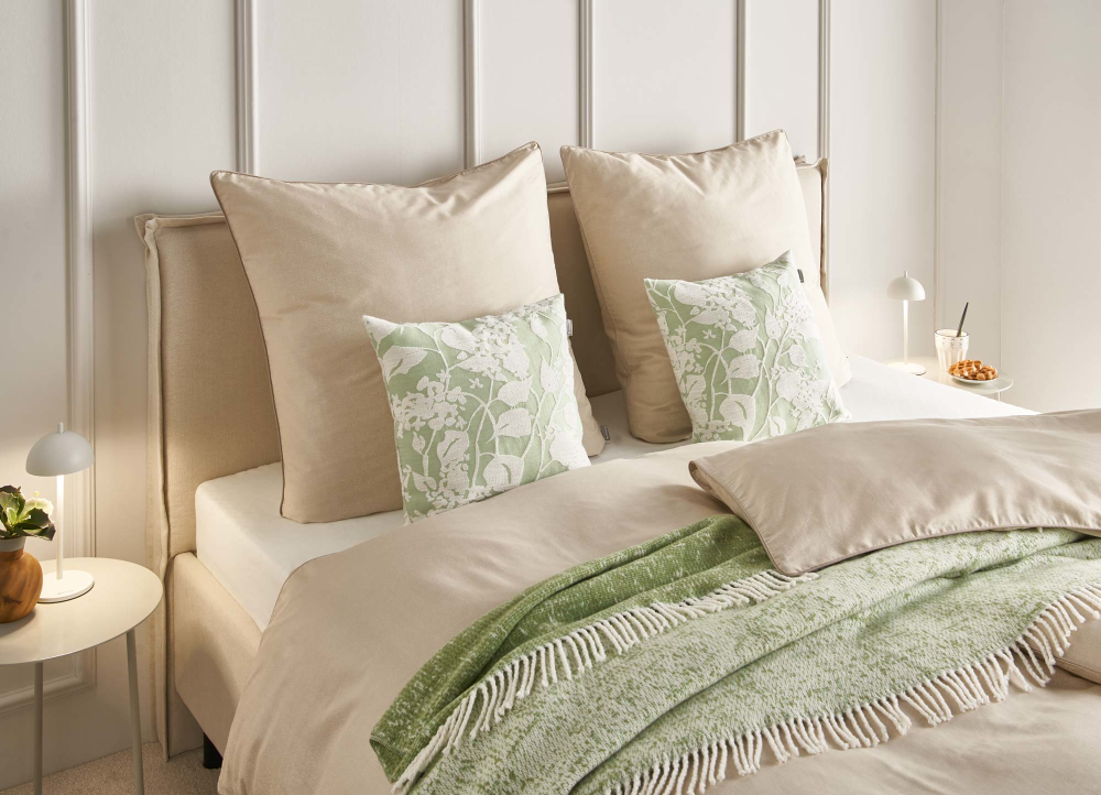 Fransenplaid MR-Ease lind