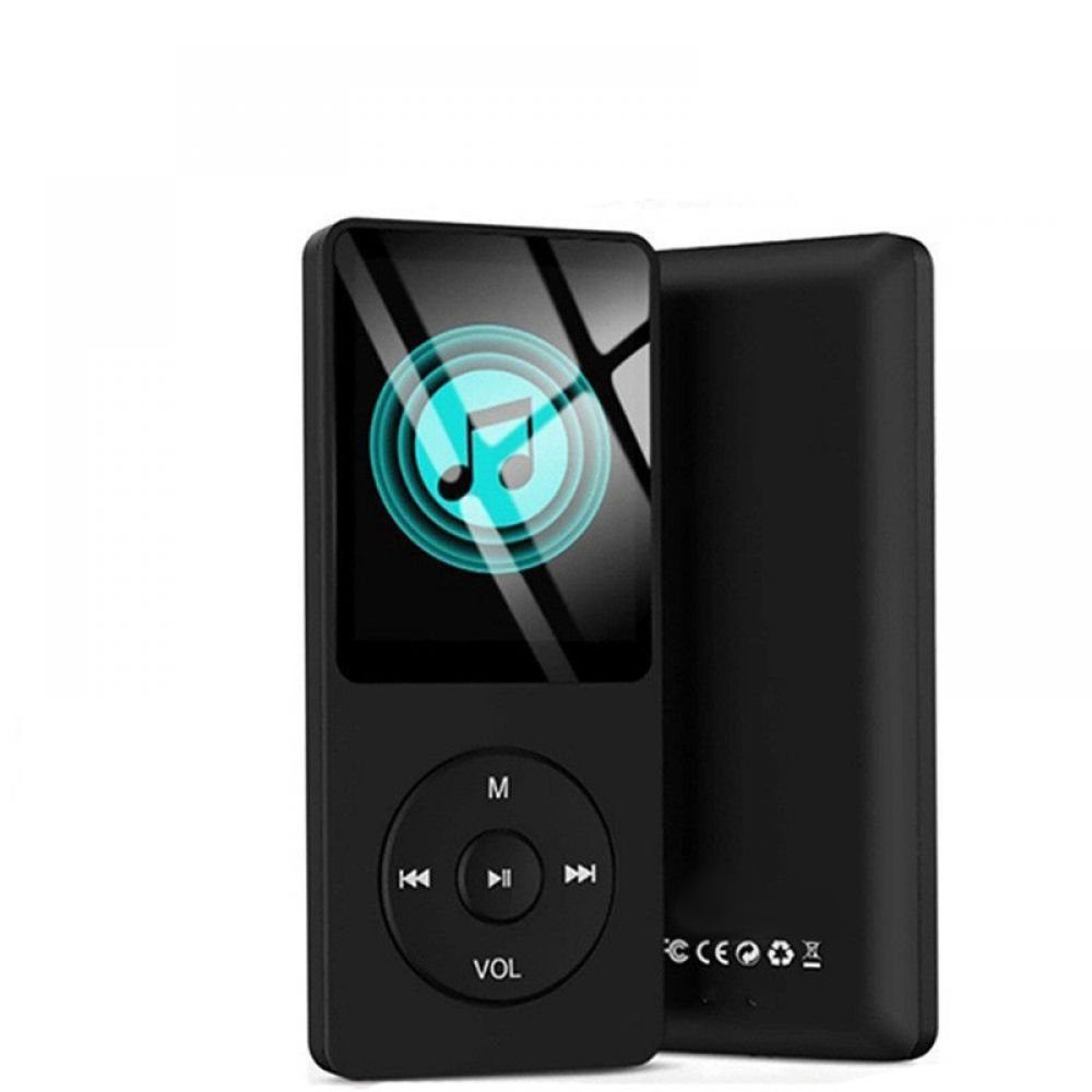 Jormftte MP3 Player Tragbarer HiFi Verlustfreier Radio MP3-Player (Licht)