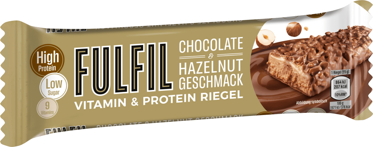 Proteinriegel, Chocolate & Hazelnut Geschmack, 55 g