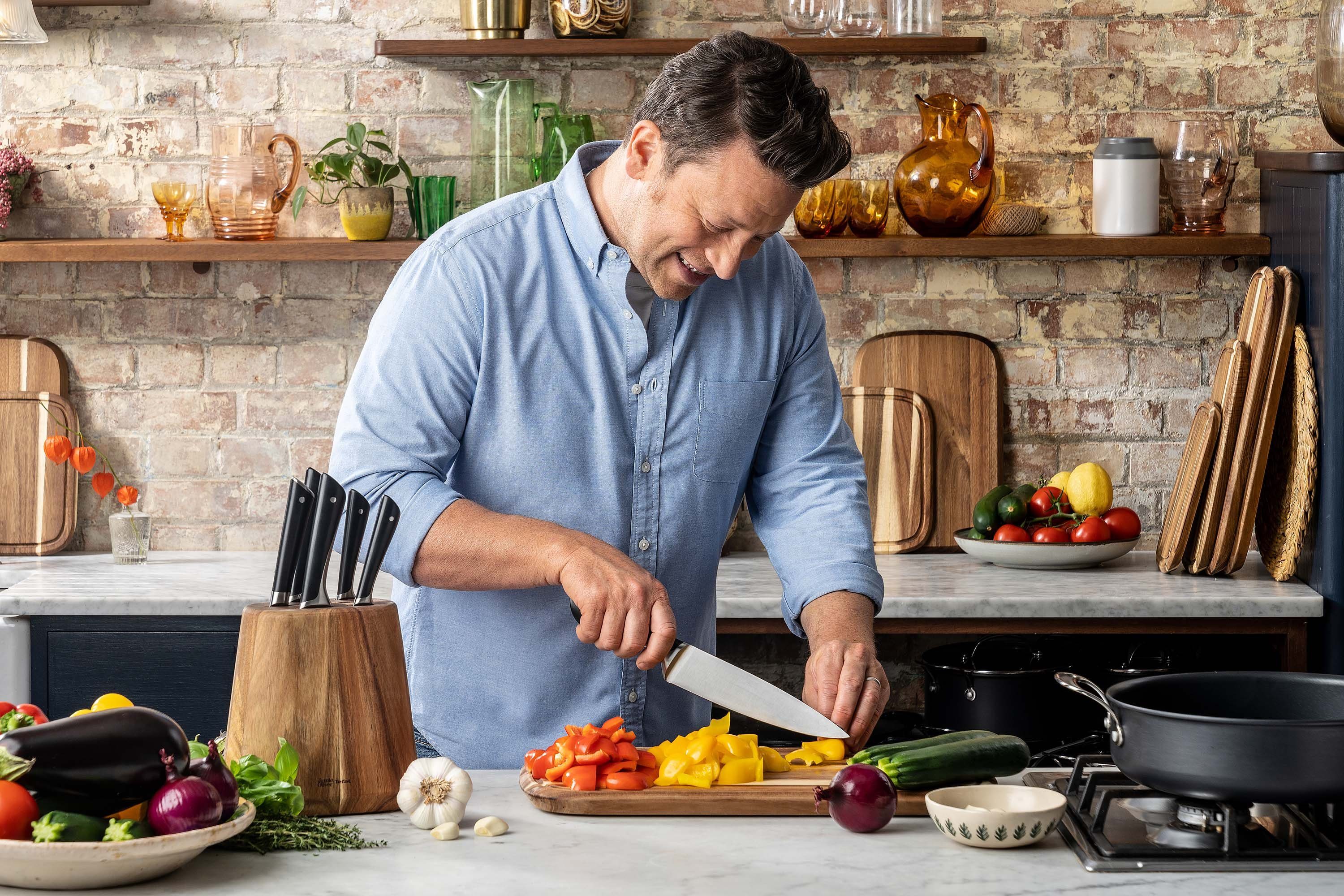 Tefal Schälmesser Jamie Oliver K26716, hohe Leistung, unverwechselbares Design, widerstandsfähig/langlebig