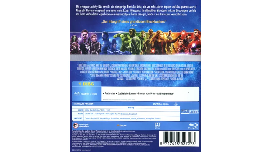 Marvel's The Avengers - Infinity War