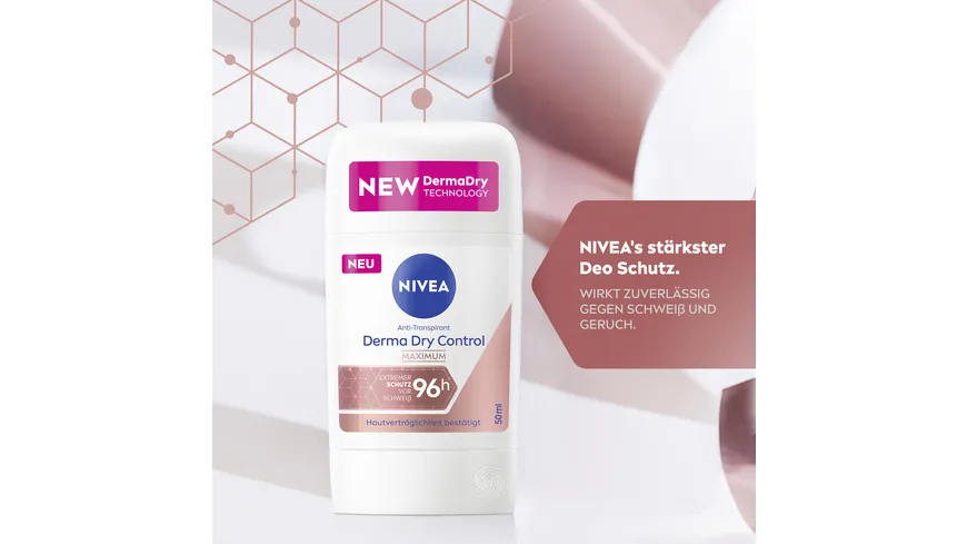 NIVEA Deo Stick Derma Dry Control Anti-Transpirant 50 ml