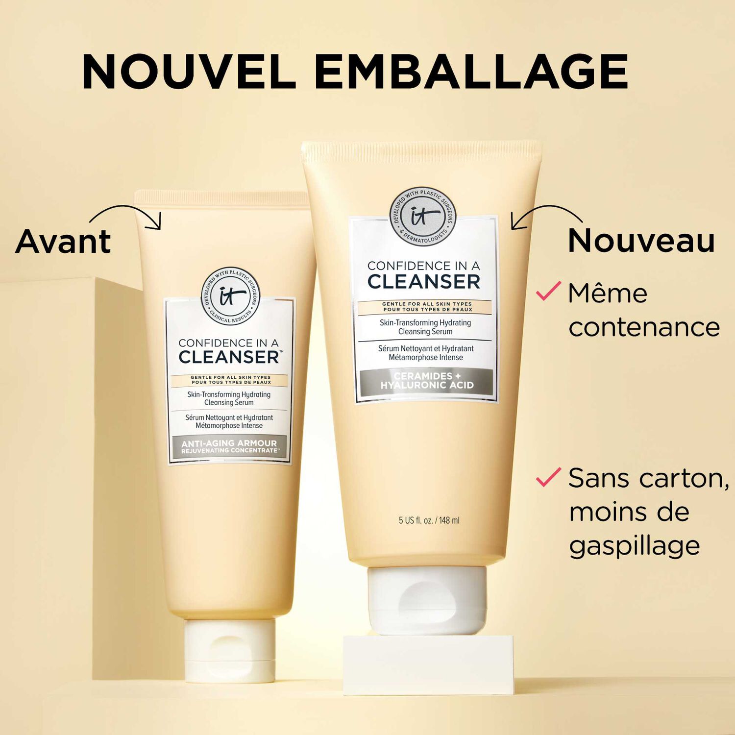 It Cosmetics Confidence In A Cleanser Gel Nettoyant Anti-Age 148 ml