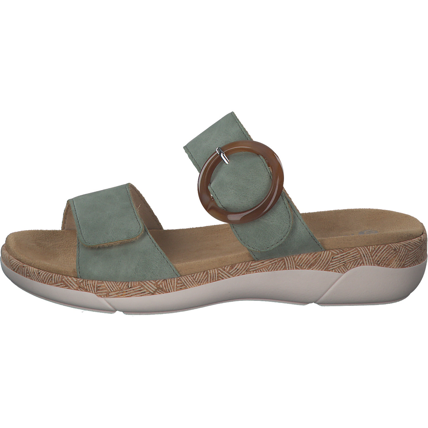 Remonte R6858, Plateau-Pantoletten, Damen, peppermint