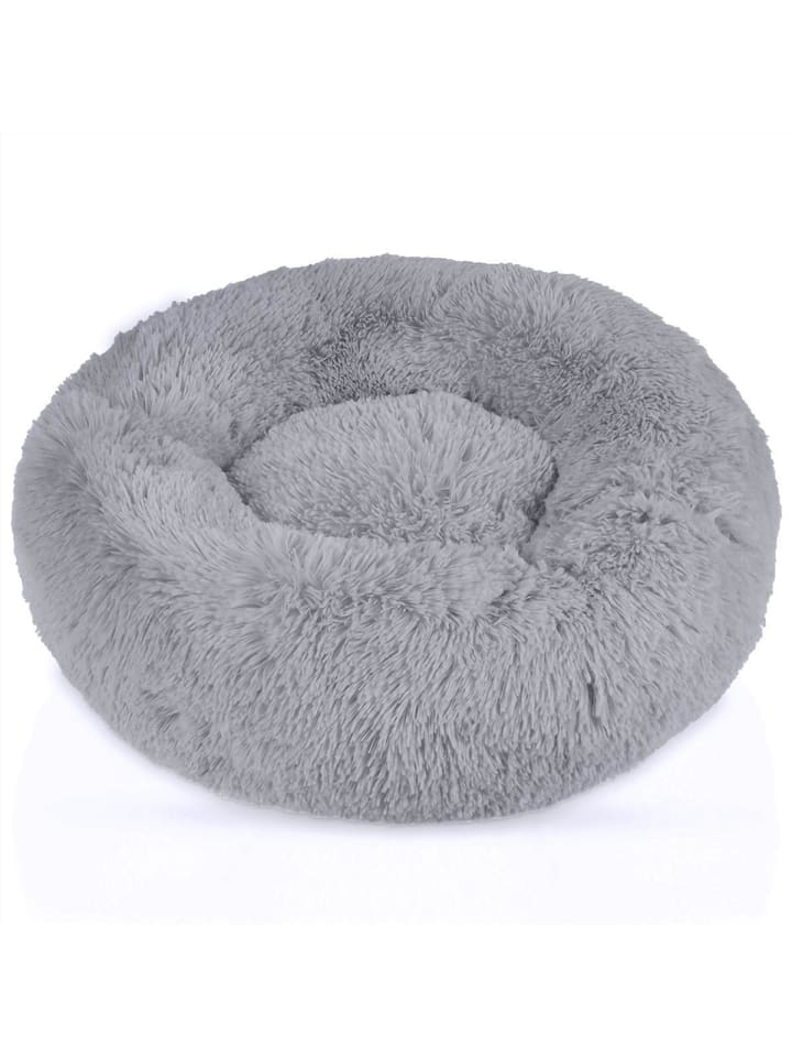 Intirilife Hundebett Katzenbett in Hell Grau 60cm günstig kaufen 60 cm
