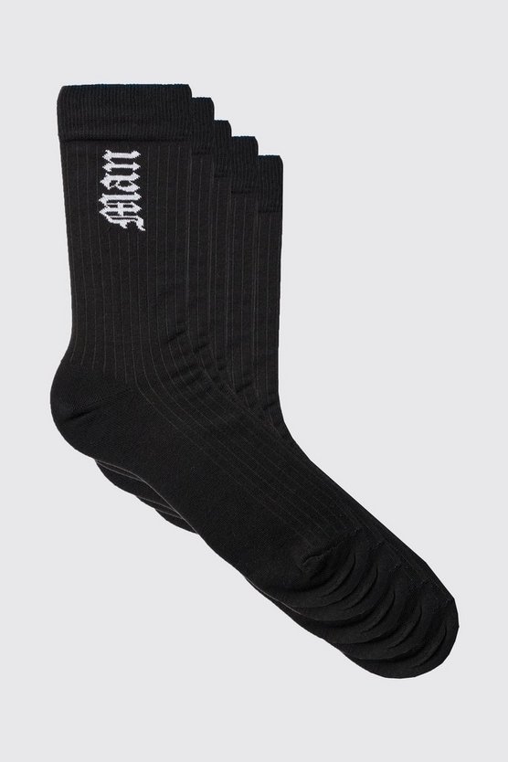 5er-Pack Gothic Man Sport-Socken