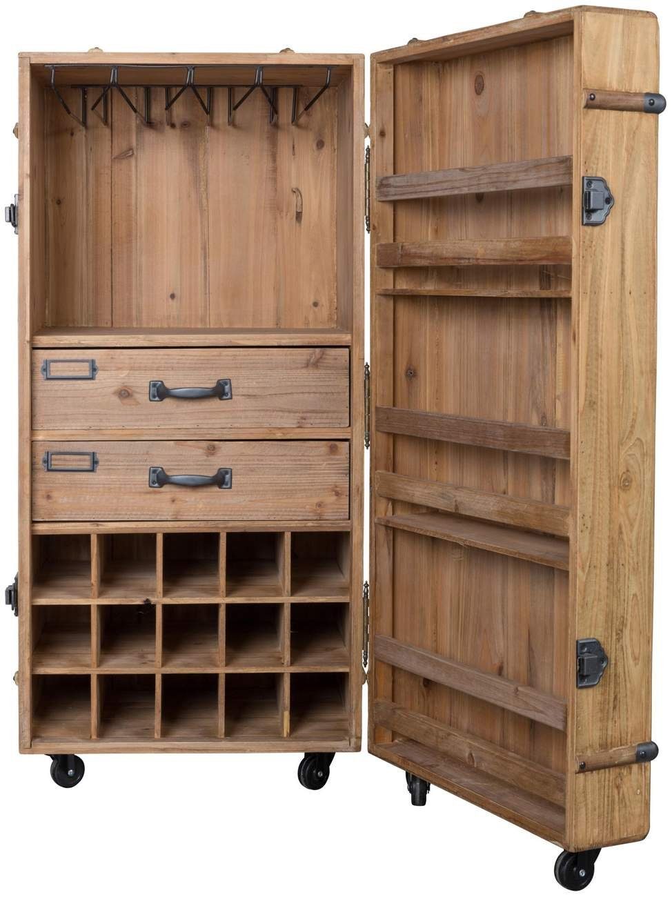 Dutchbone Weinschrank Weinschrank Barschrank LICO von DutchBone