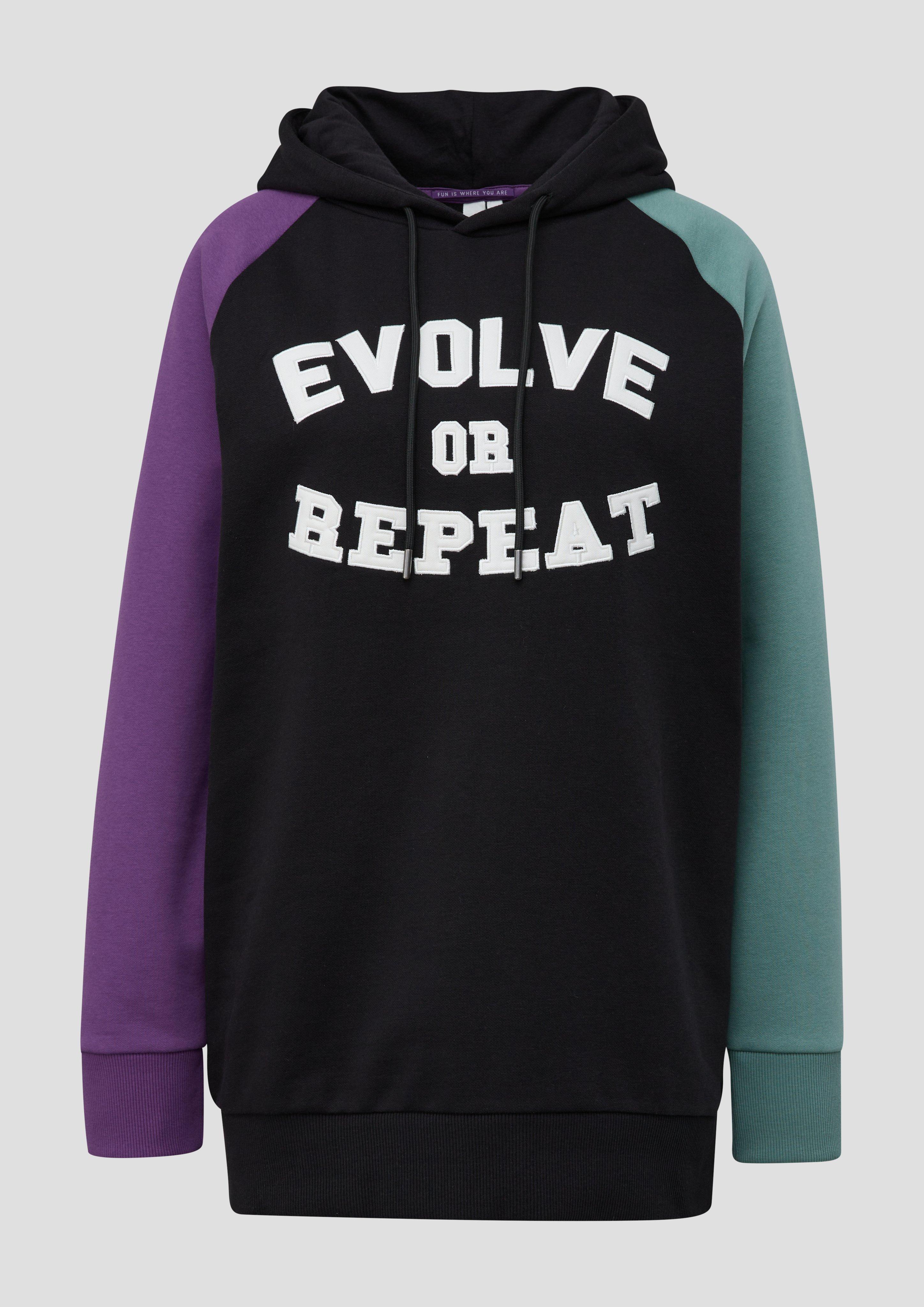 Colour-Block Hoodie  2135466-9999