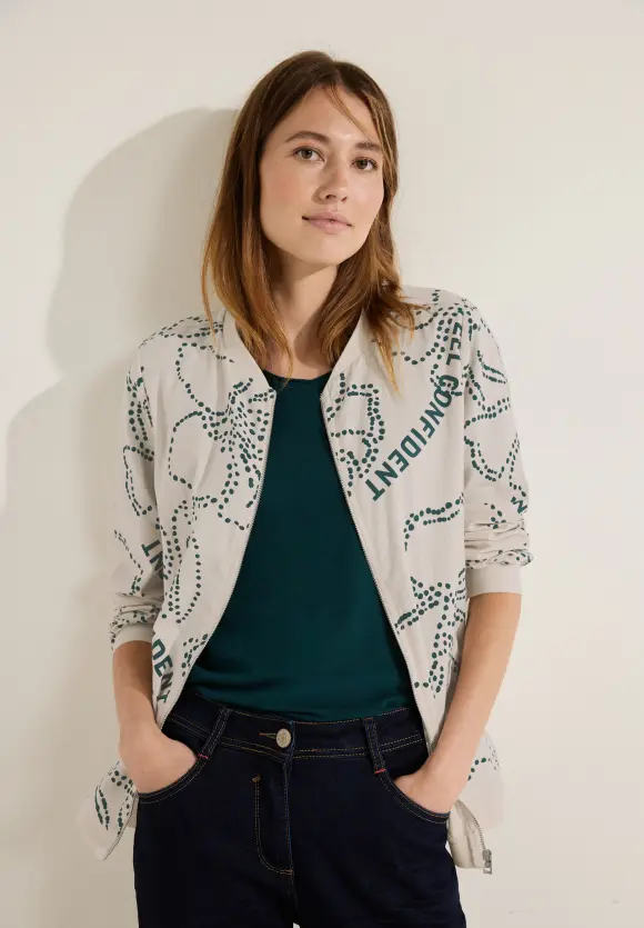 CECIL Print Blusenjacke