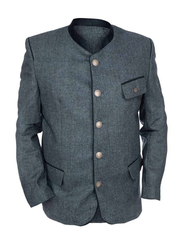 Gipfelstürmer Jacke 422001-4197 in mittelblau günstig kaufen
